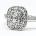 Platinum Round Ring - Image 2